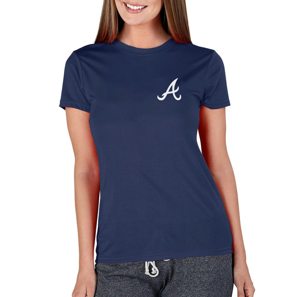 Atlanta Braves Concepts Sport Women's Marathon Knit Top - MLB
