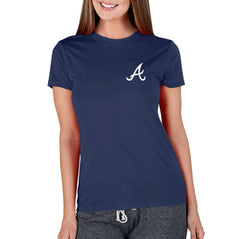 Atlanta Braves Concepts Sport Women's Marathon Knit Top - MLB