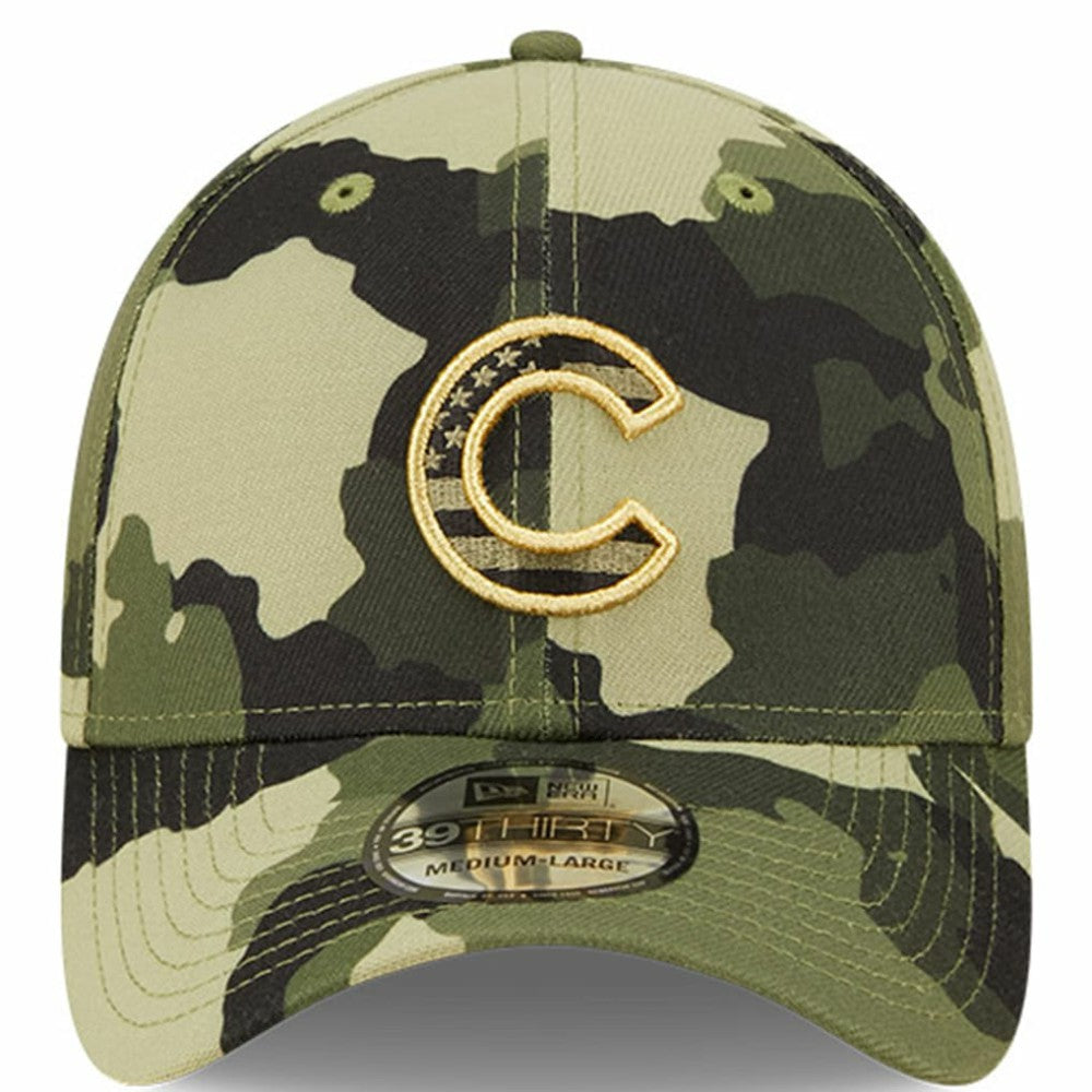 Chicago Cubs New Era 2022 Armed Forces Day 39THIRTY Flex Hat - MLB