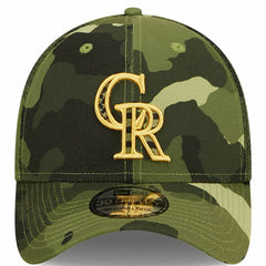 Colorado Rockies New Era 2022 Armed Forces Day 39THIRTY Flex Hat - MLB