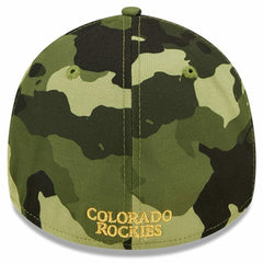 Colorado Rockies New Era 2022 Armed Forces Day 39THIRTY Flex Hat - MLB