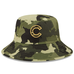 Chicago Cubs New Era 2022 Armed Forces Day Bucket Hat - MLB