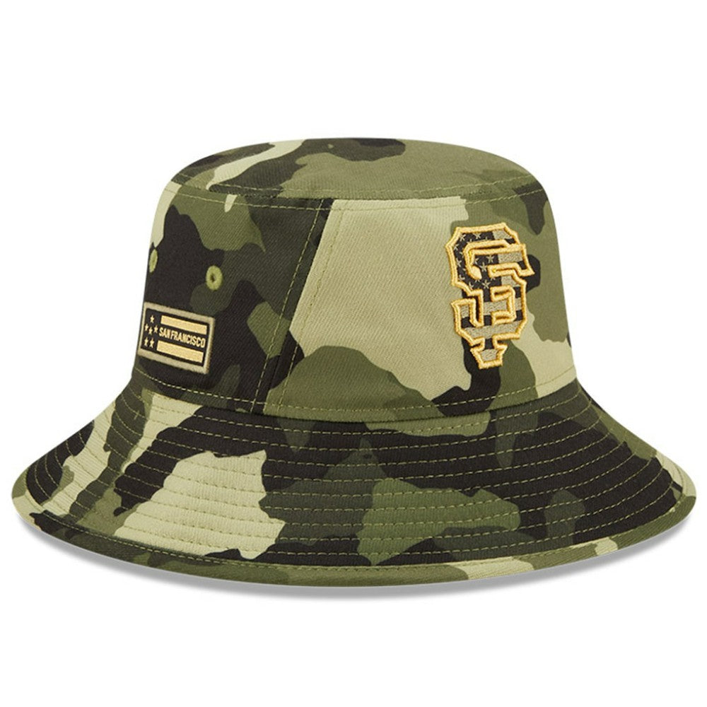 San Francisco Giants New Era 2022 Armed Forces Day Bucket Hat - MLB