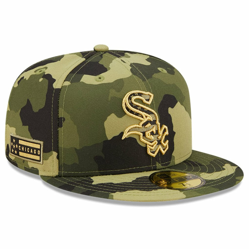 Chicago White Sox New Era 2022 Armed Forces Day On-Field 59FIFTY Fitted Hat - MLB