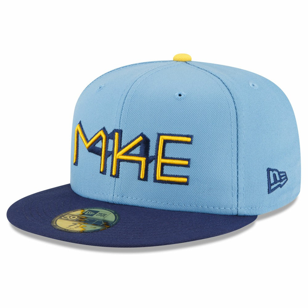Milwaukee Brewers New Era 2022 City Connect 59FIFTY Fitted Hat - MLB
