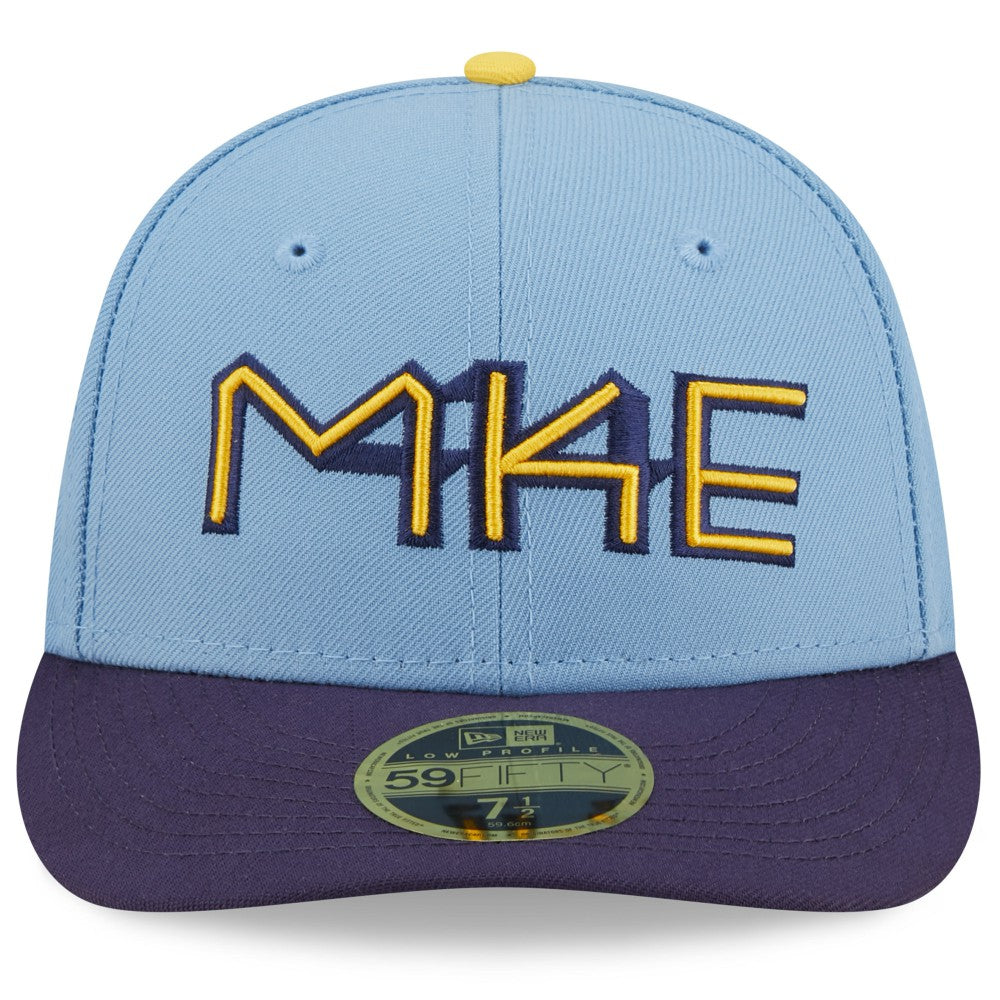 Milwaukee Brewers New Era 2022 City Connect Low Profile 59FIFTY Fitted Hat - MLB