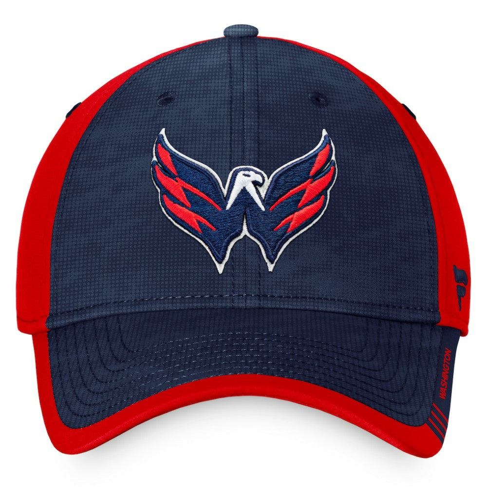 Washington Capitals Fanatics Authentic Pro Rink Camo Flex Hat - Navy/Red - NHL