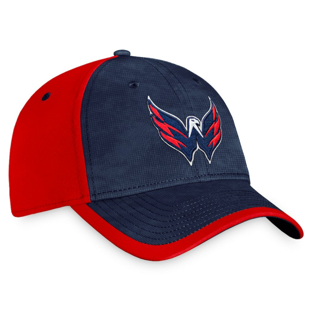 Washington Capitals Fanatics Authentic Pro Rink Camo Flex Hat - Navy/Red - NHL