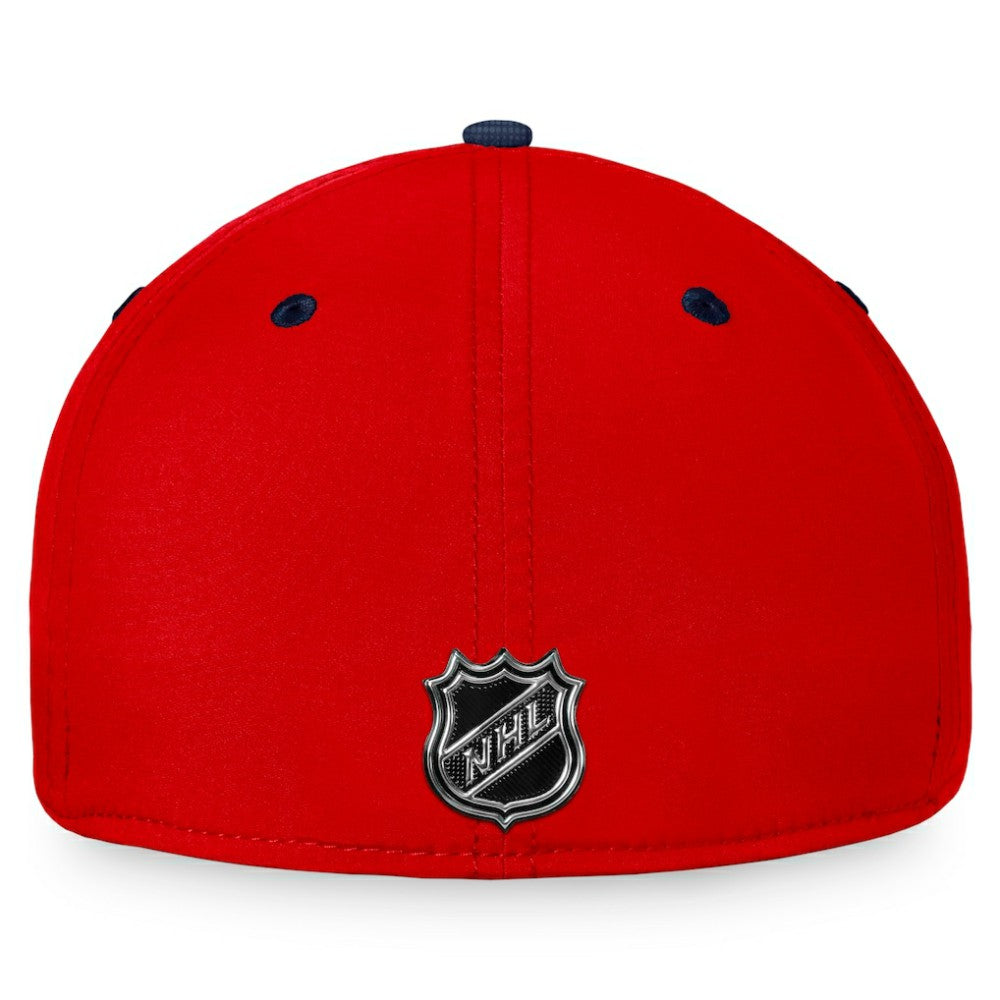 Washington Capitals Fanatics Authentic Pro Rink Camo Flex Hat - Navy/Red - NHL