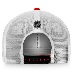 Chicago Blackhawks Fanatics Authentic Pro Rink Trucker Snapback Hat - Red - NHL