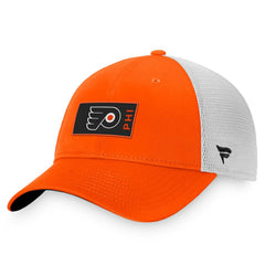 Philadelphia Flyers Fanatics Authentic Pro Rink Trucker Snapback Hat - Orange - NHL