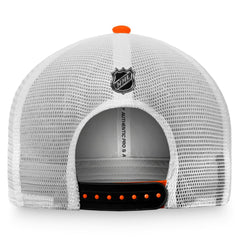 Philadelphia Flyers Fanatics Authentic Pro Rink Trucker Snapback Hat - Orange - NHL