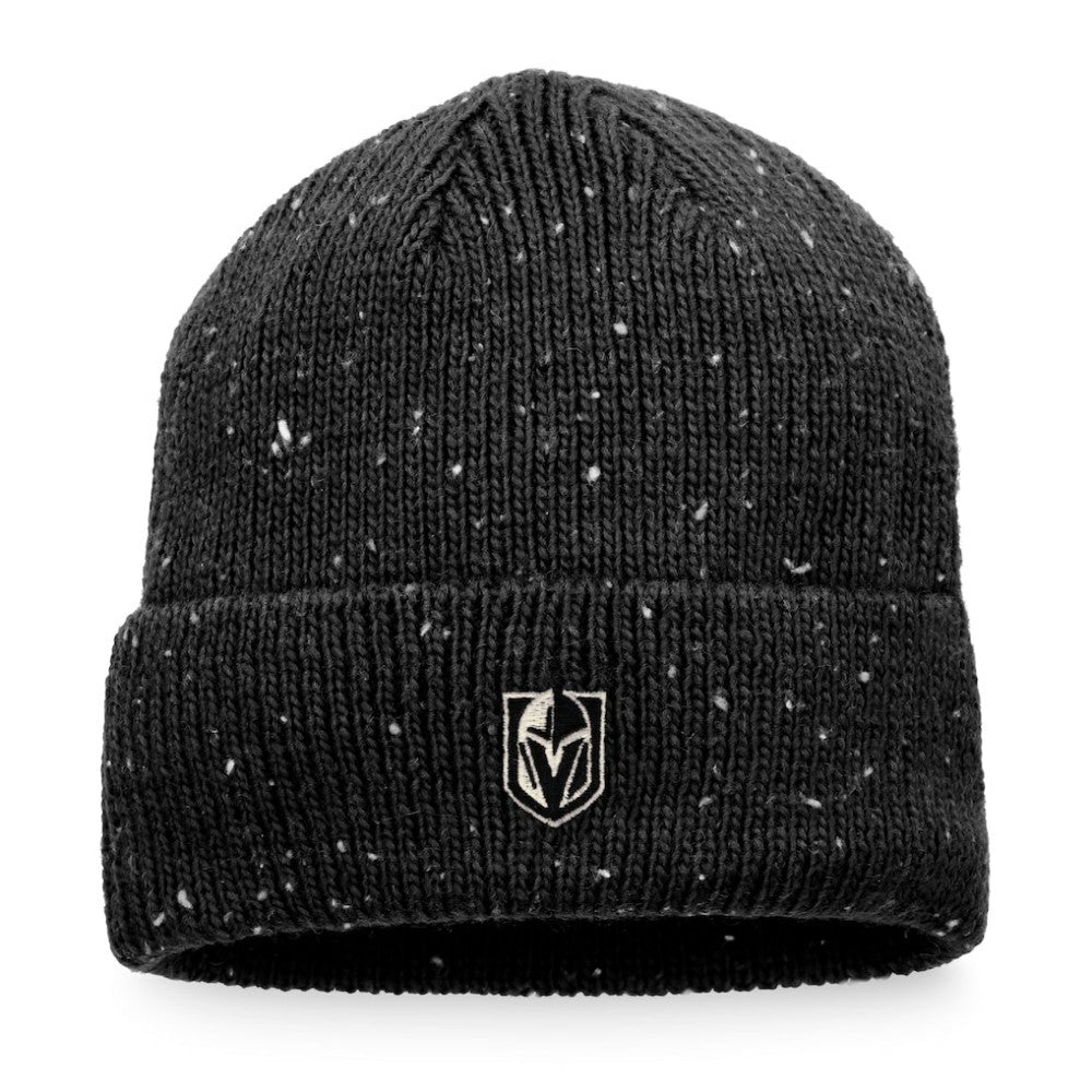 Vegas Golden Knights Fanatics Authentic Pro Rink Pinnacle Cuffed Knit Hat - Black - NHL