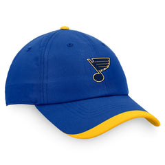 St. Louis Blues Fanatics Authentic Pro Rink Pinnacle Adjustable Hat - Blue - NHL