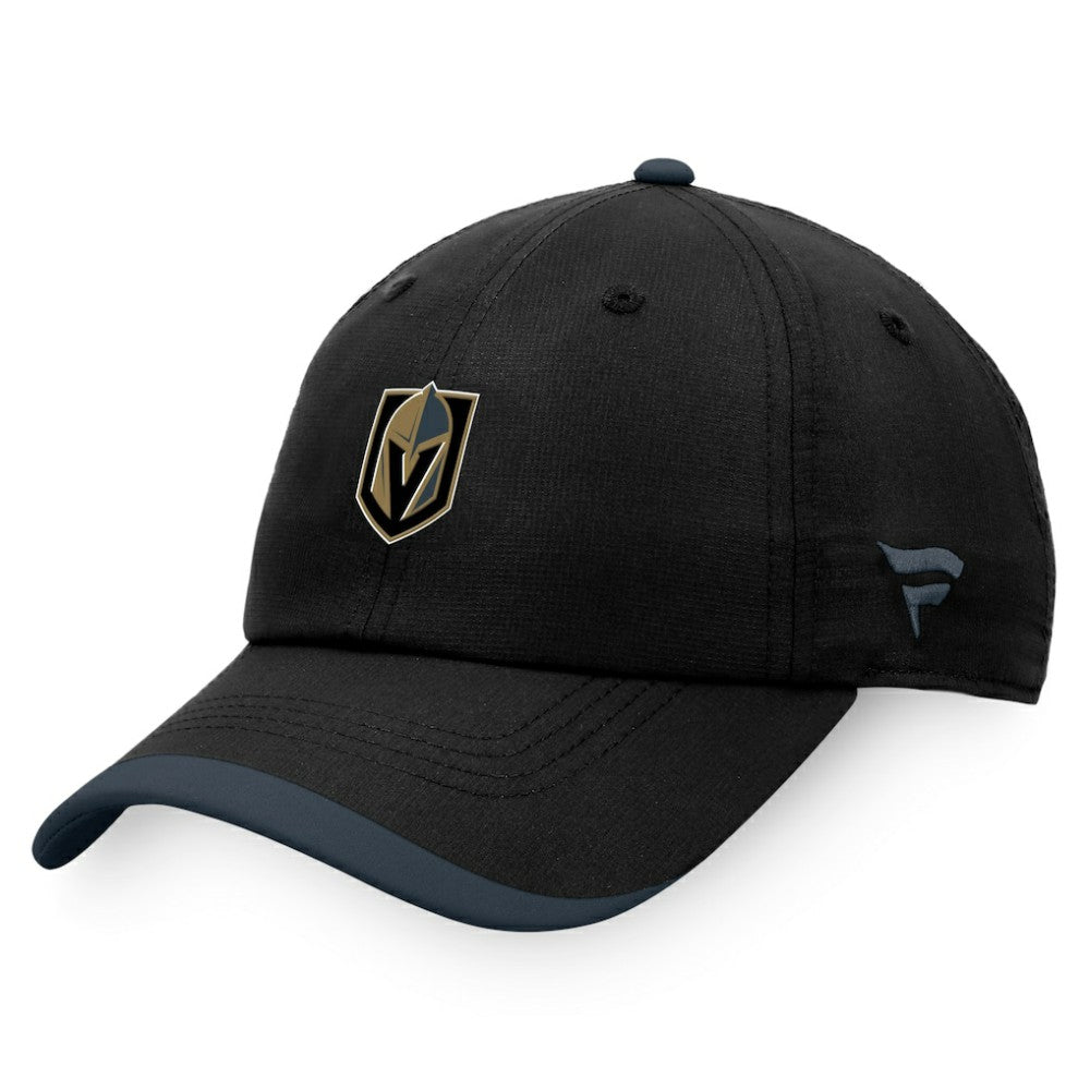 Vegas Golden Knights Fanatics Authentic Pro Rink Pinnacle Adjustable Hat - Black - NHL