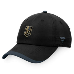 Vegas Golden Knights Fanatics Authentic Pro Rink Pinnacle Adjustable Hat - Black - NHL