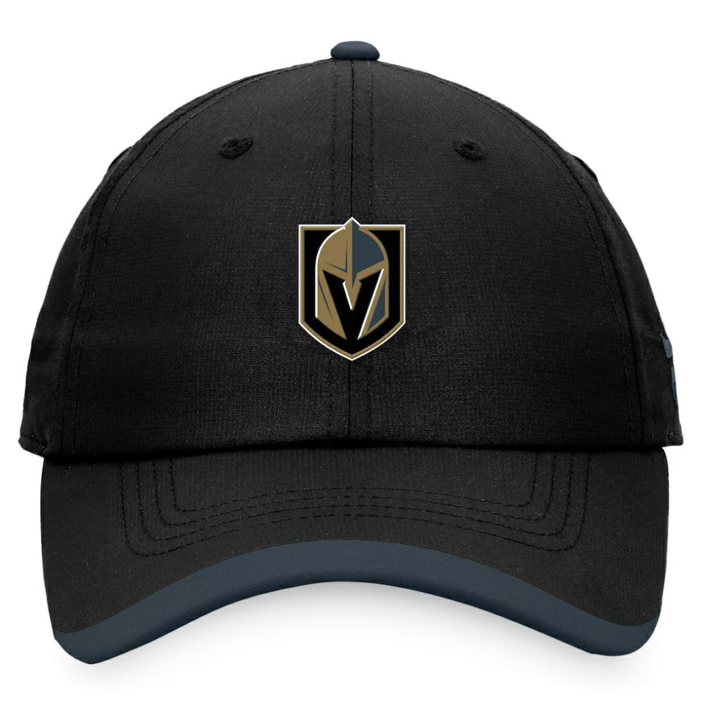 Vegas Golden Knights Fanatics Authentic Pro Rink Pinnacle Adjustable Hat - Black - NHL