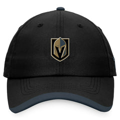Vegas Golden Knights Fanatics Authentic Pro Rink Pinnacle Adjustable Hat - Black - NHL