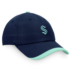 Seattle Kraken Fanatics Authentic Pro Rink Pinnacle Adjustable Hat - Deep Sea Blue - NHL