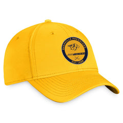 Nashville Predators Fanatics 2022 Authentic Pro Training Camp Flex Hat - Gold - NHL