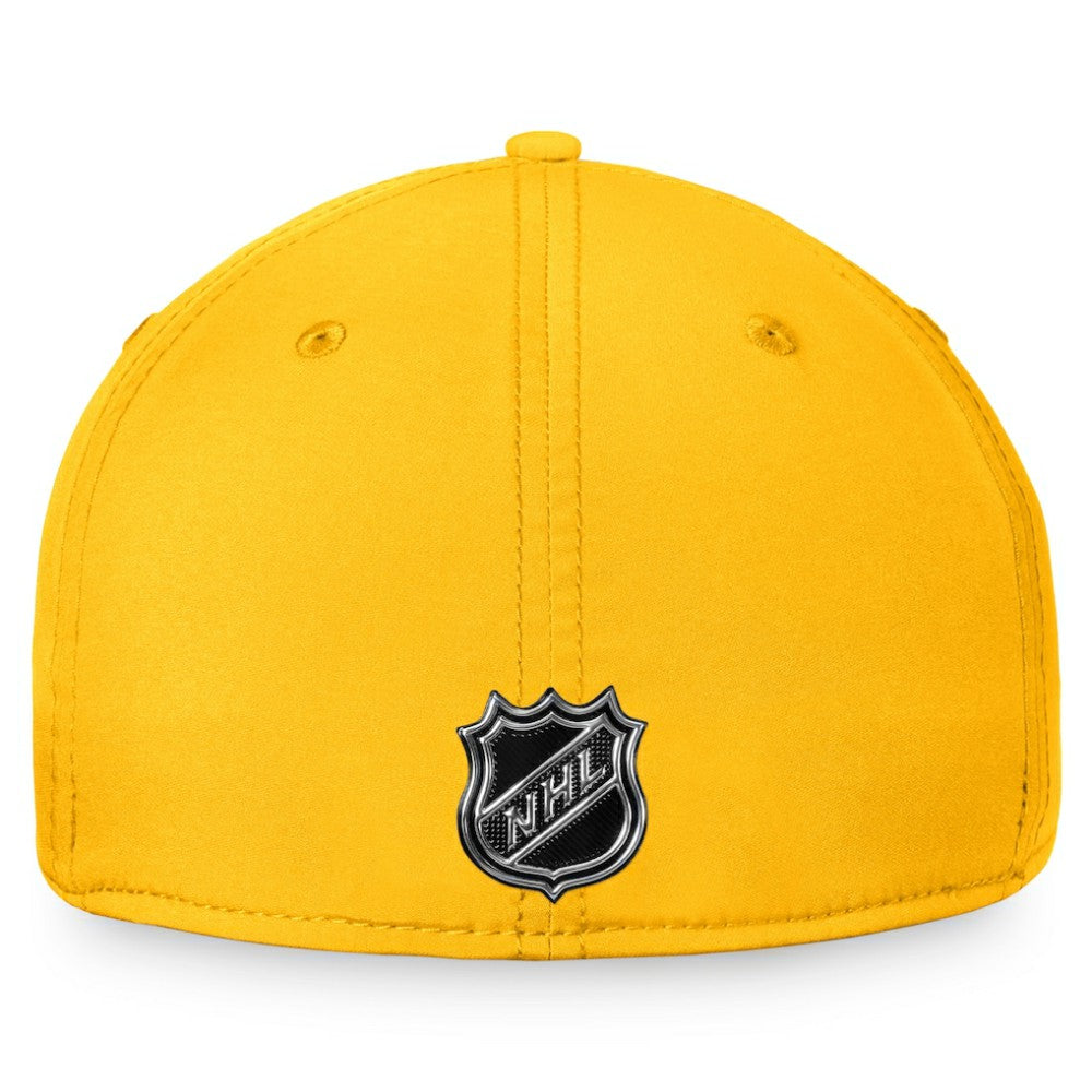 Nashville Predators Fanatics 2022 Authentic Pro Training Camp Flex Hat - Gold - NHL