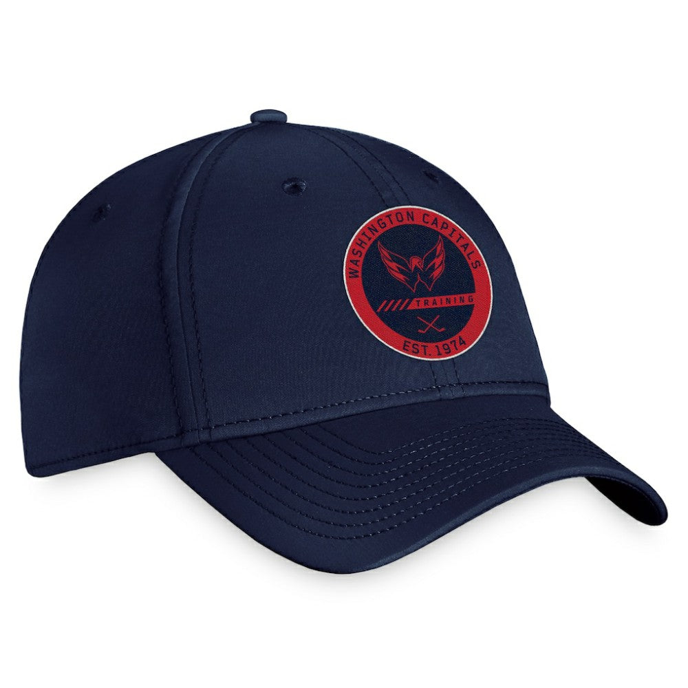 Washington Capitals Fanatics 2022 Authentic Pro Training Camp Flex Hat - Navy - NHL
