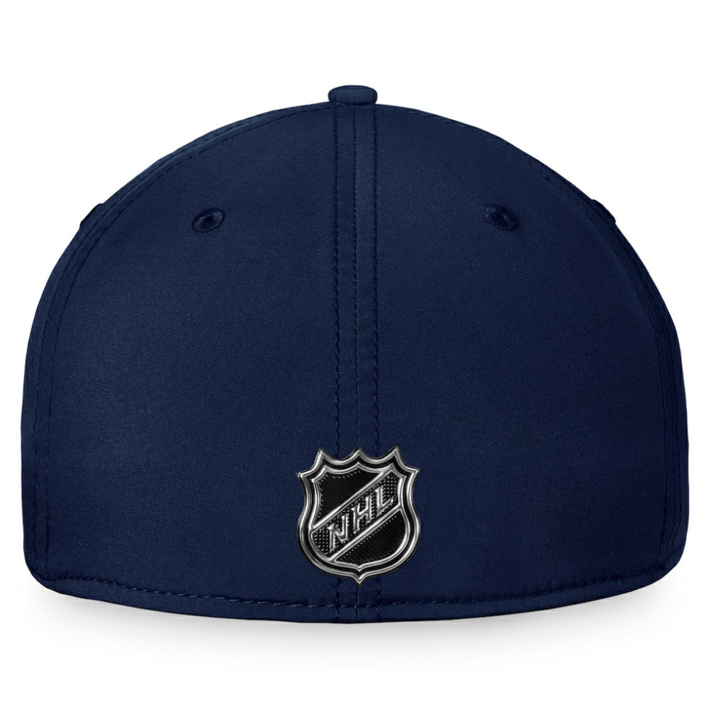 Seattle Kraken Fanatics 2021 Authentic Pro Training Camp Flex Hat - Navy - NHL