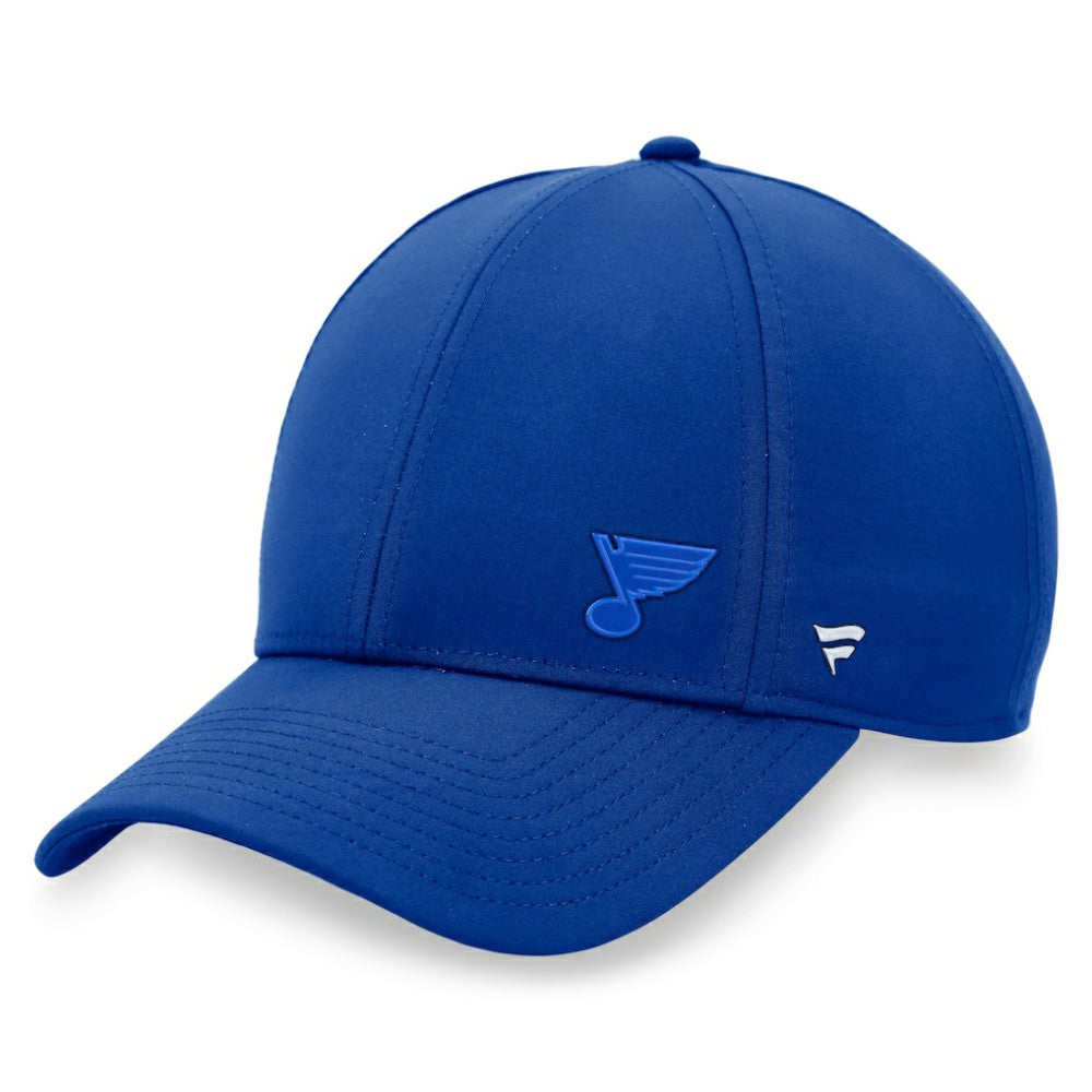 St. Louis Blues Fanatics Women's Authentic Pro Road Structured Adjustable Hat - Royal - NHL