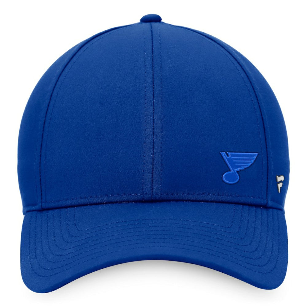 St. Louis Blues Fanatics Women's Authentic Pro Road Structured Adjustable Hat - Royal - NHL