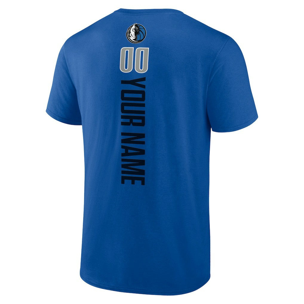 Dallas Mavericks Personalized Playmaker Team T-Shirt Blue - NBA