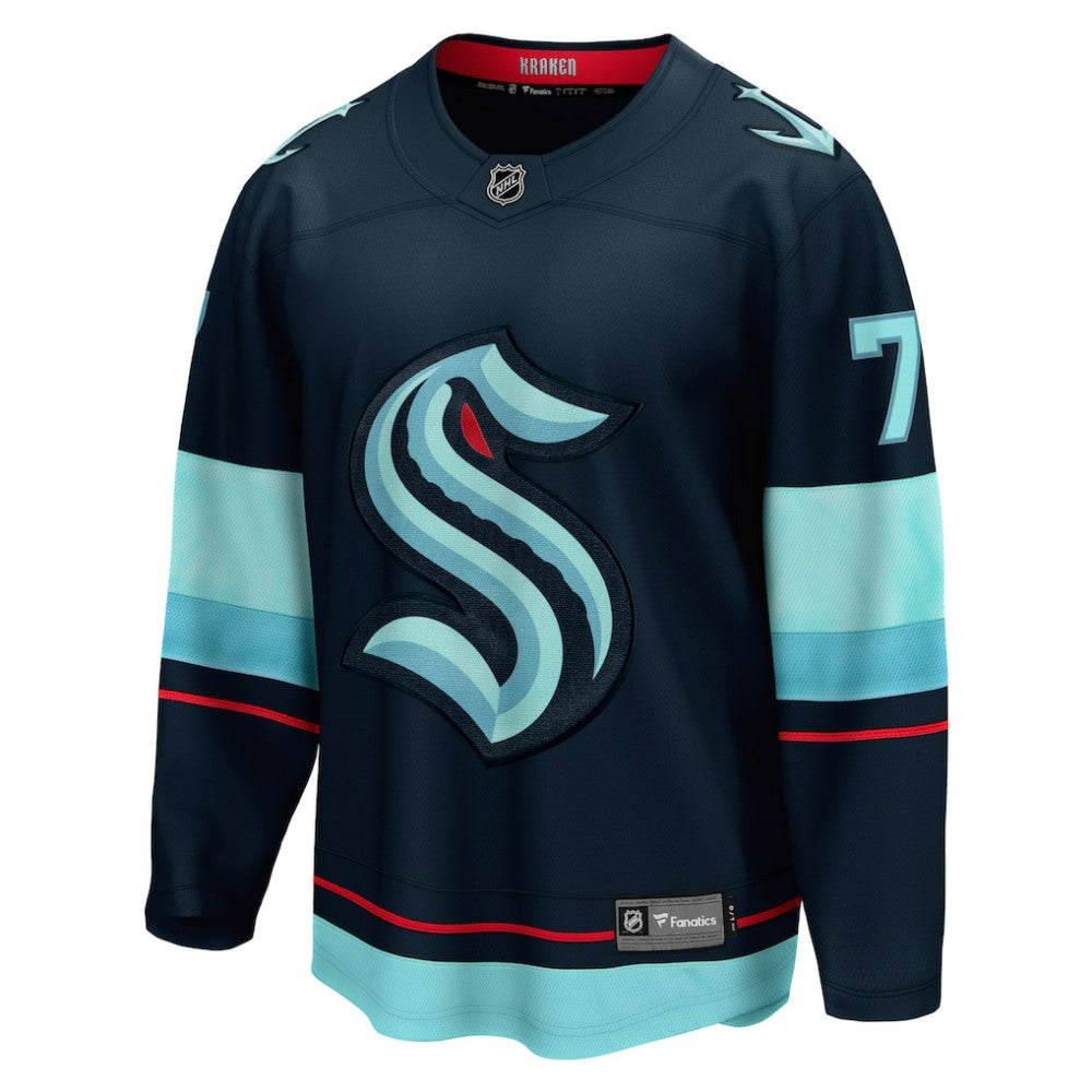 Jordan Eberle Seattle Kraken Fanatics Home Breakaway Player Jersey - Navy - NHL