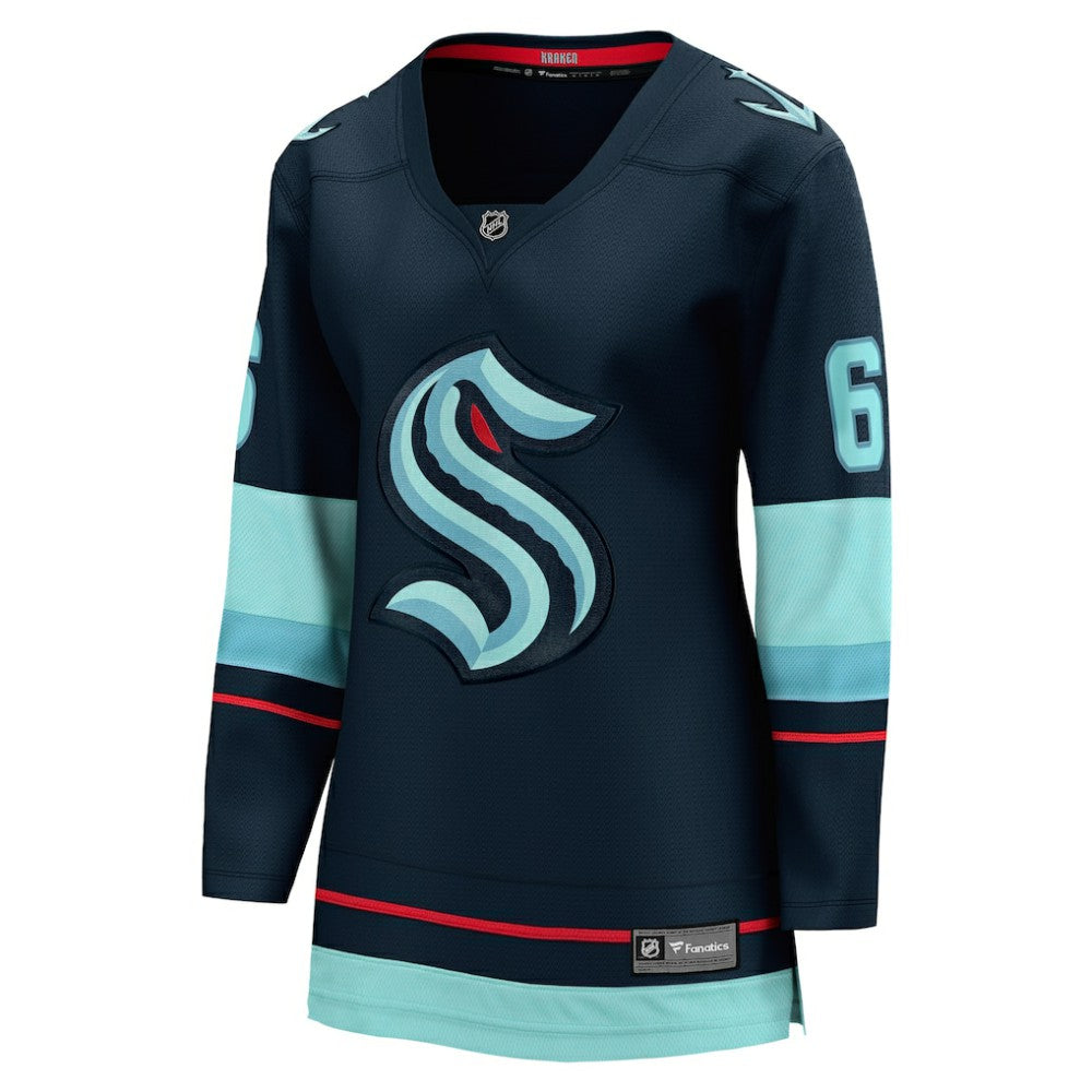 Adam Larsson Seattle Kraken Fanatics Women's Home Breakaway Player Jersey - Deep Sea Blue - NHL