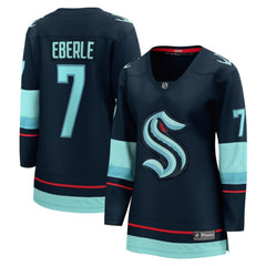Jordan Eberle Seattle Kraken Fanatics Women's Home Breakaway Player Jersey - Navy - NHL