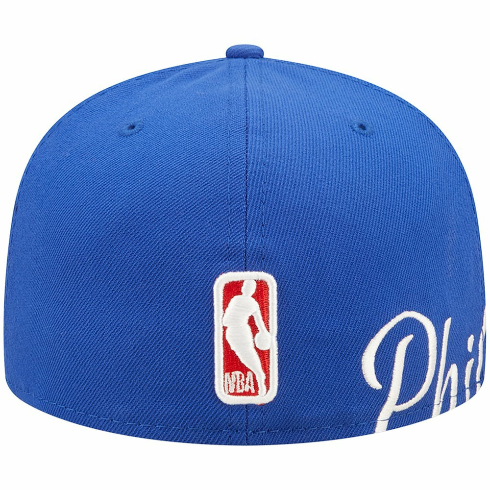 Philadelphia 76ers Side Split 59FIFTY Fitted Hat Royal - NBA