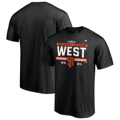 San Francisco Giants Fanatics 2021 NL West Division Champions Locker Room T-Shirt - MLB