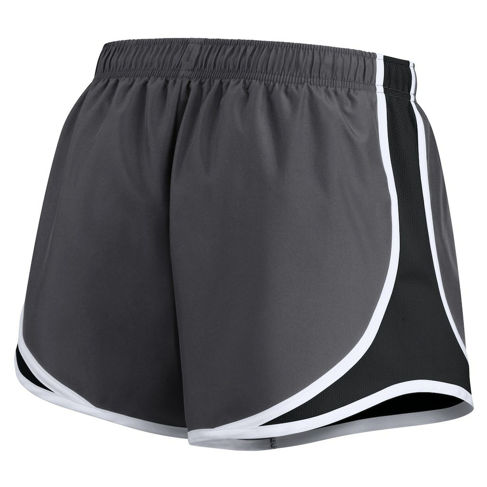 Washington Commanders Women's Team Logo Performance Tempo Shorts Charcoal | Nike for Sale