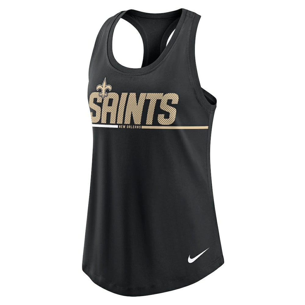 New Orleans Saints Women's Team Name City Tri-Blend Racerback Tank Top | Nike for Sale