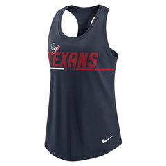 Houston Texans Women's Team Name City Tri-Blend Racerback Tank Top Navy | Nike for Sale