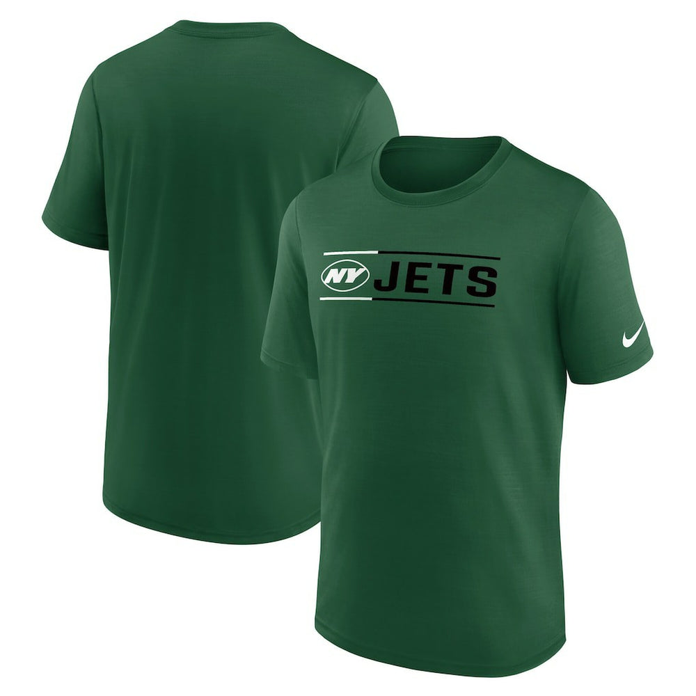 New York Jets Exceed Performance T-Shirt Green | Nike for Sale