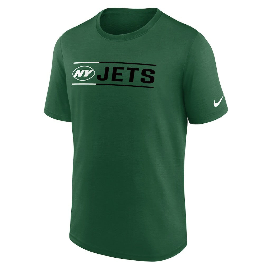 New York Jets Exceed Performance T-Shirt Green | Nike for Sale