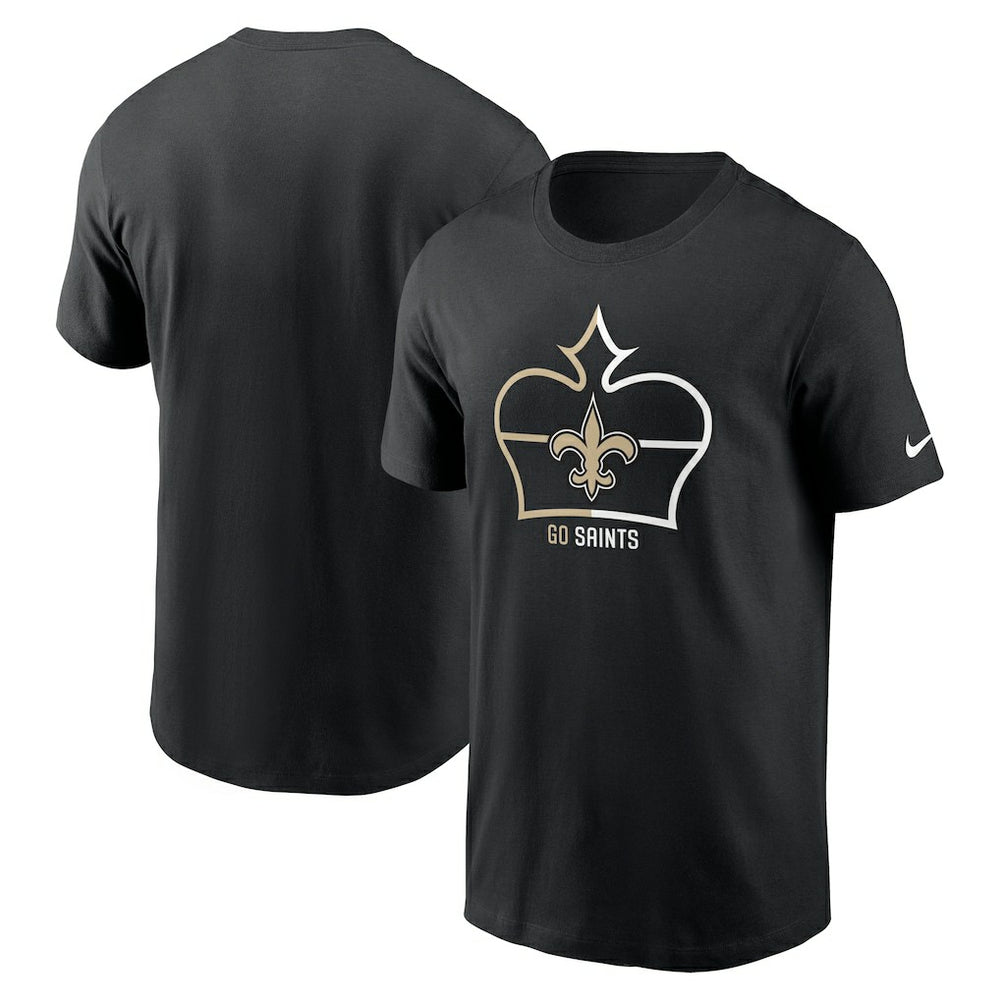 New Orleans Saints Essential Local Phrase T-Shirt Black | Nike for Sale
