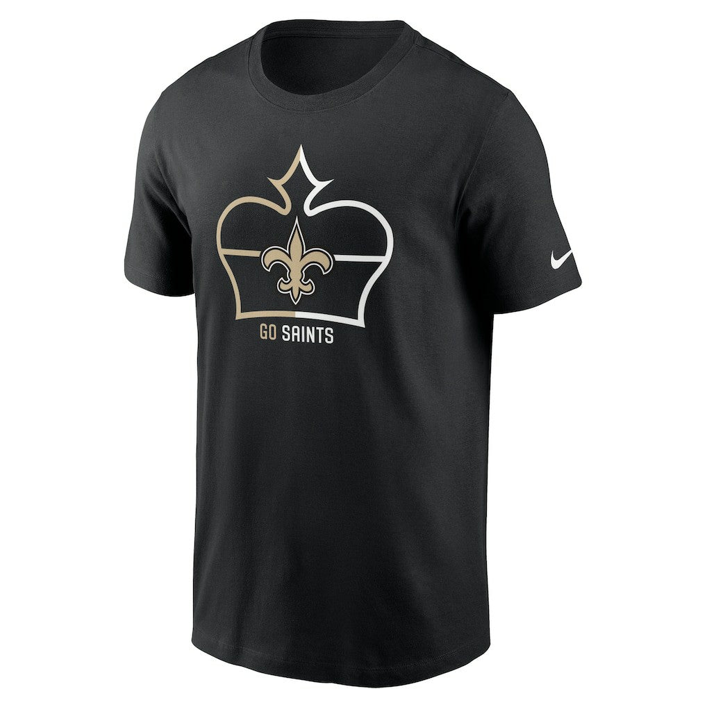 New Orleans Saints Essential Local Phrase T-Shirt Black | Nike for Sale