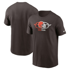 Cleveland Browns Essential Local Phrase T-Shirt Brown | Nike for Sale