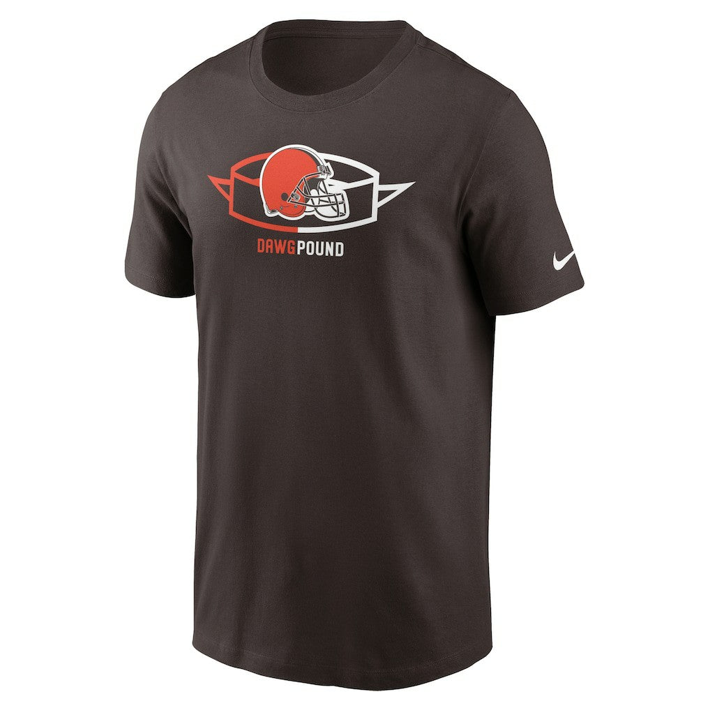 Cleveland Browns Essential Local Phrase T-Shirt Brown | Nike for Sale