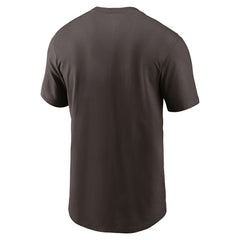 Cleveland Browns Essential Local Phrase T-Shirt Brown | Nike for Sale