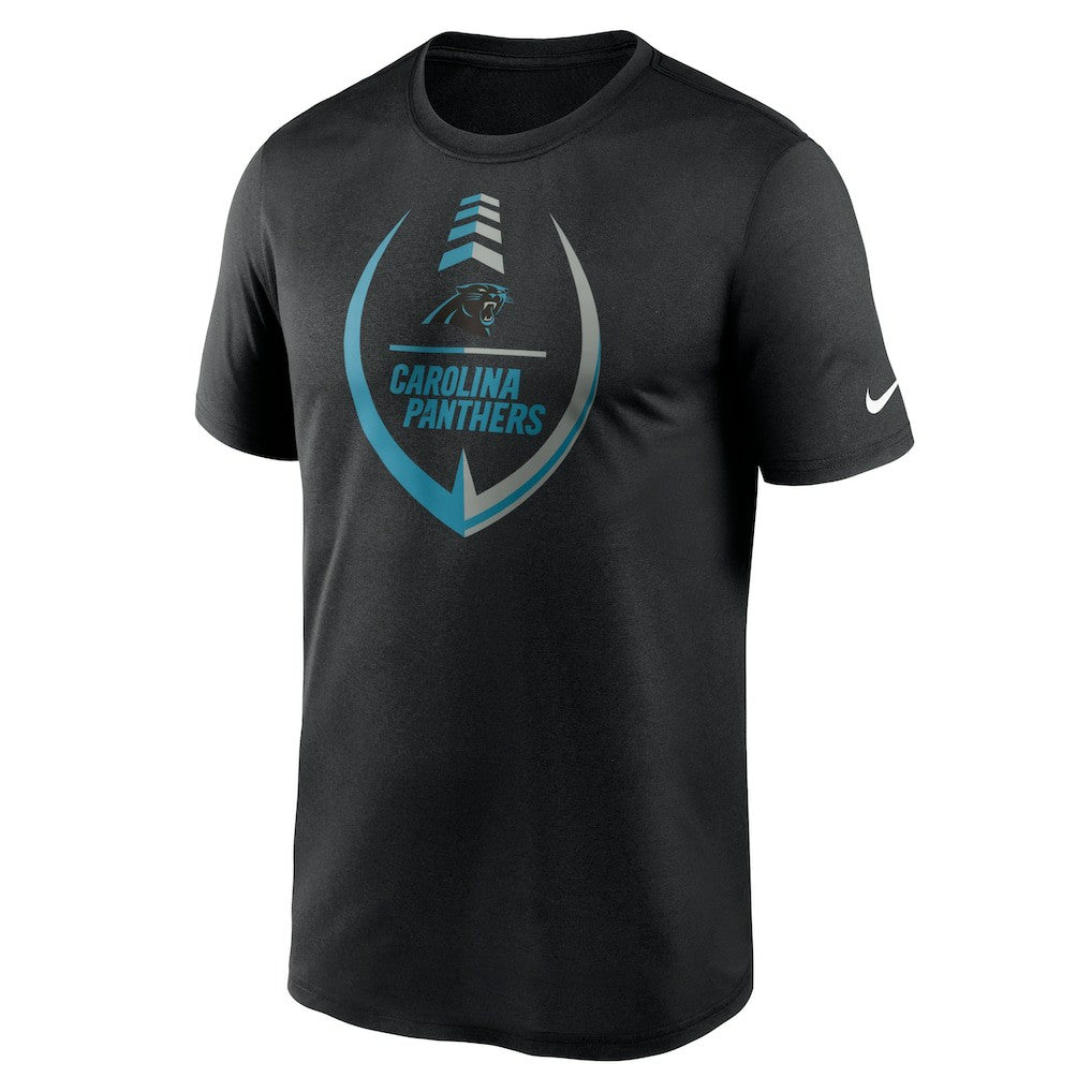 Carolina Panthers Icon Legend Performance T-Shirt Black | Nike for Sale