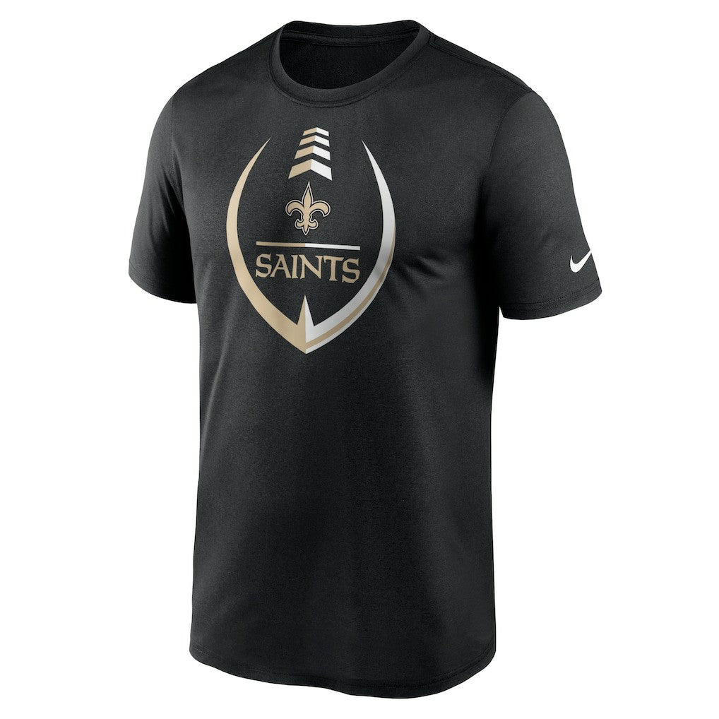New Orleans Saints Icon Legend Performance T-Shirt Black | Nike for Sale