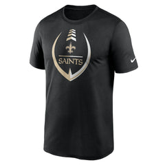 New Orleans Saints Icon Legend Performance T-Shirt Black | Nike for Sale