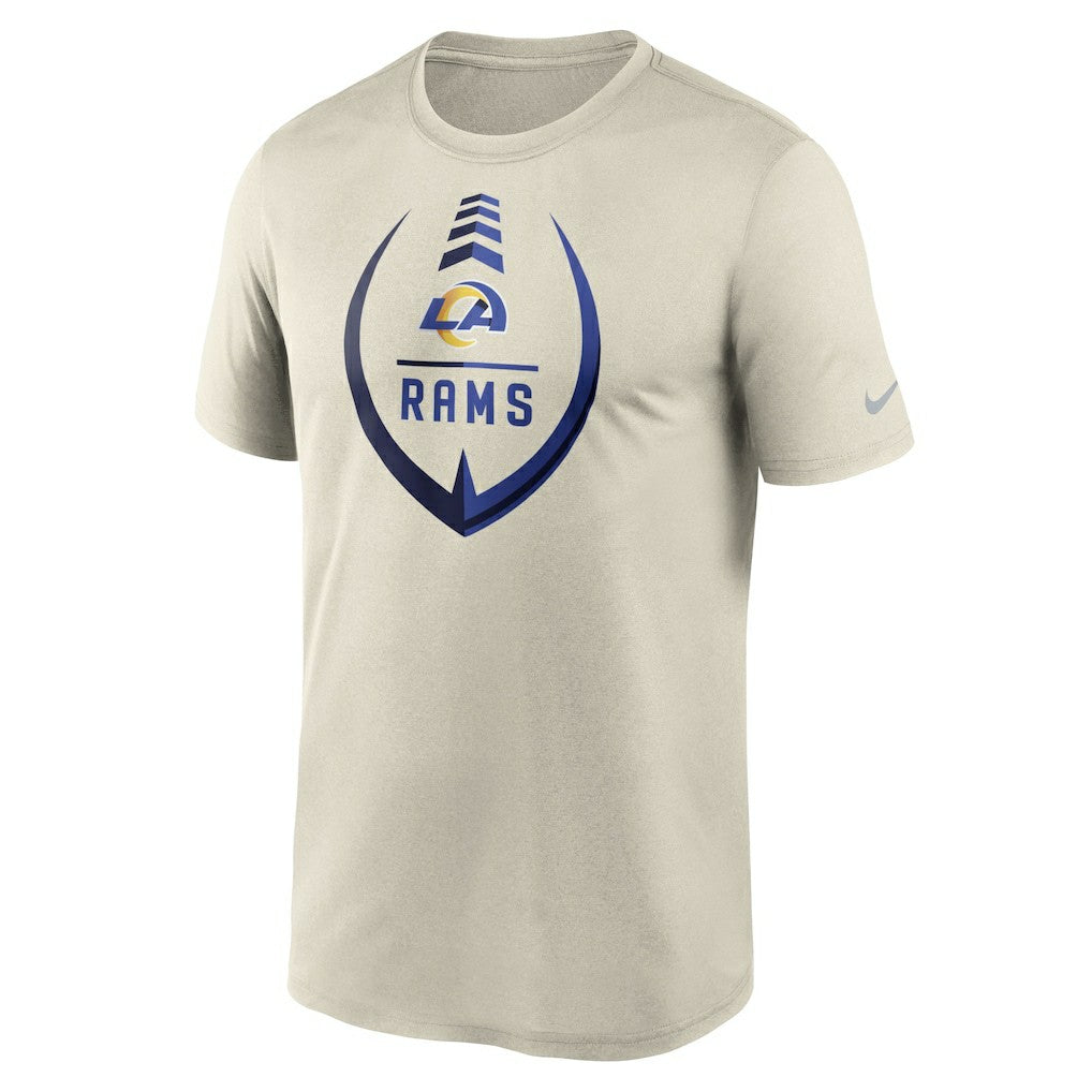 Los Angeles Rams Icon Legend Performance T-Shirt Bone | Nike for Sale