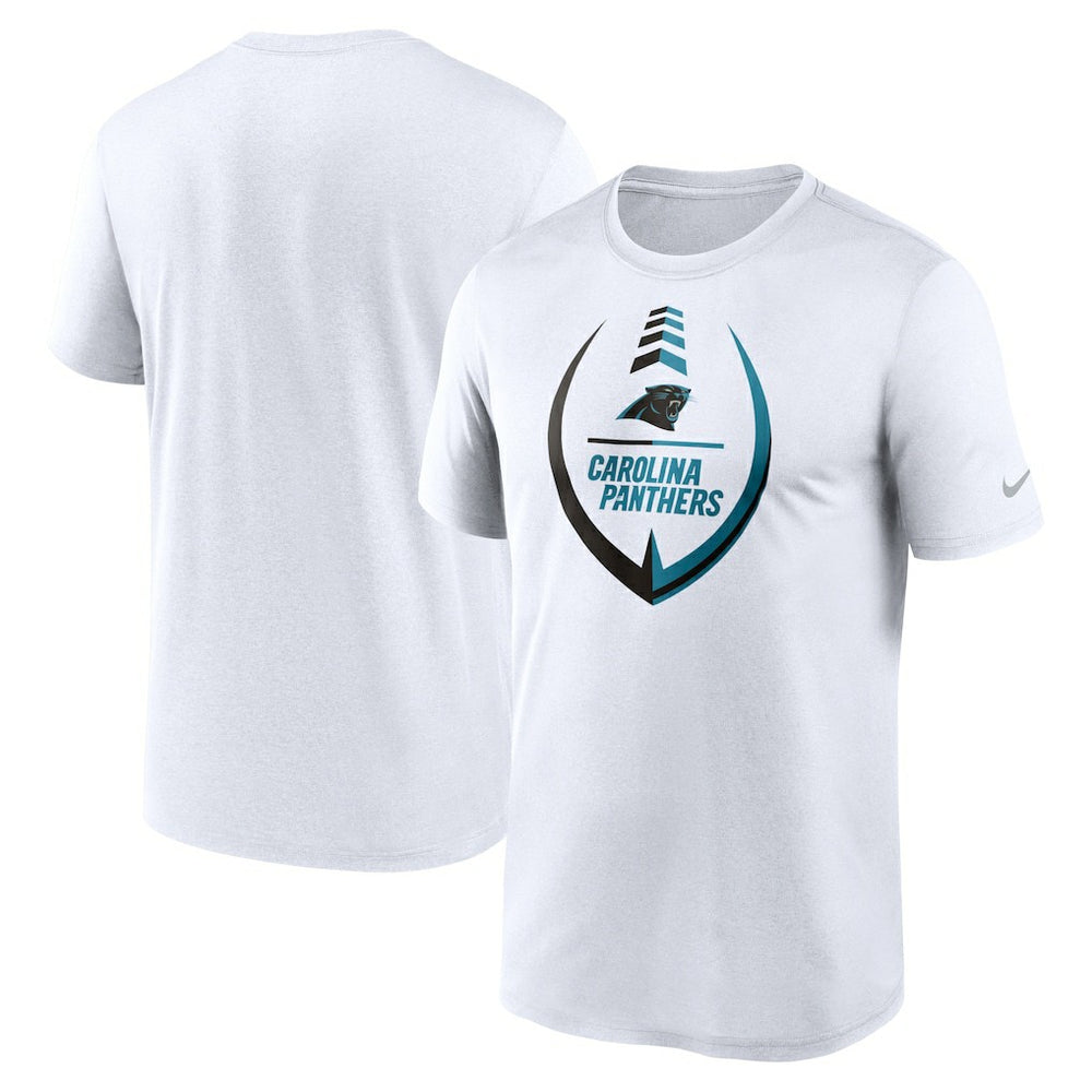 Carolina Panthers Icon Legend Performance T-Shirt White | Nike for Sale